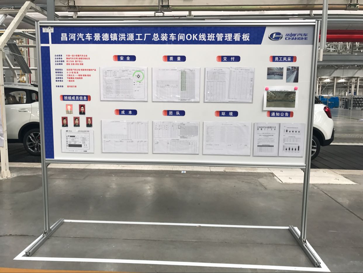 铝合金磁性白板架 提升效率与形象的全新选择